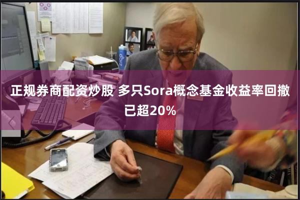 正规券商配资炒股 多只Sora概念基金收益率回撤已超20%