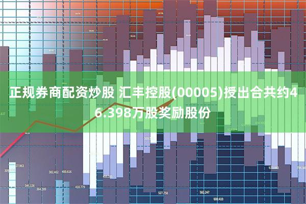 正规券商配资炒股 汇丰控股(00005)授出合共约46.398万股奖励股份