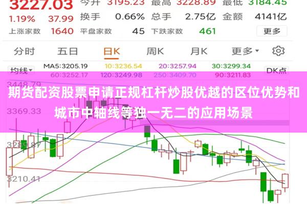 期货配资股票申请正规杠杆炒股优越的区位优势和城市中轴线等独一无二的应用场景