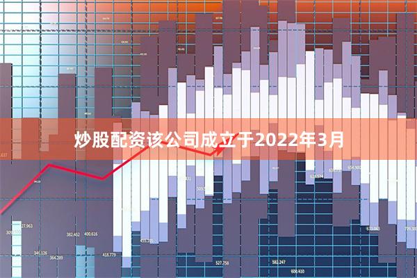 炒股配资该公司成立于2022年3月