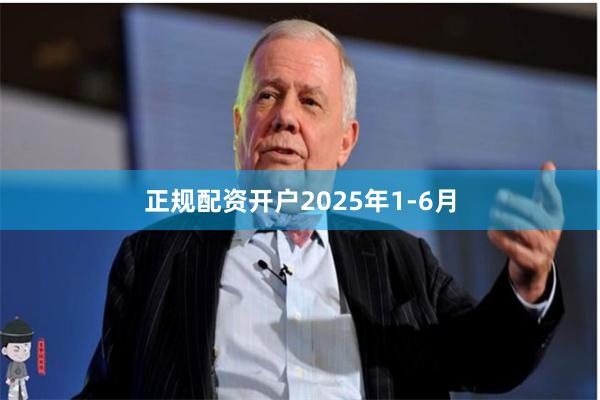 正规配资开户 2025年1-6月